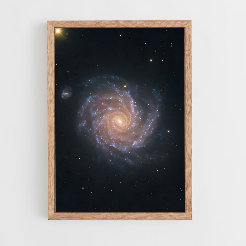 Poster superbe spirale galactique (vue 4)
